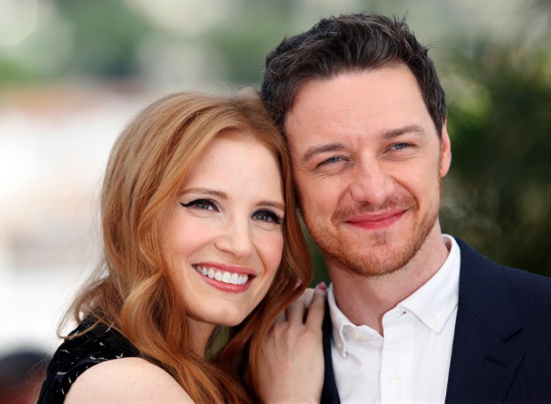 Джеймс МакЭвой и Джессика Честейн поделились впечатлениями от Москвы