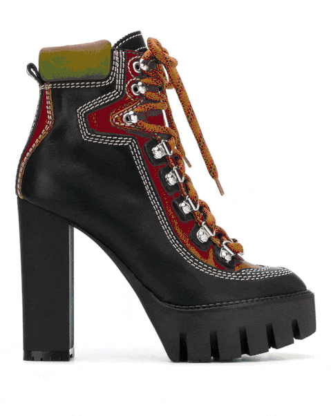 Армейские ботинки — тренд осени 2018