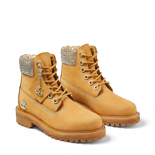 Ботинки из коллаборации Jimmy Choo x Timberland