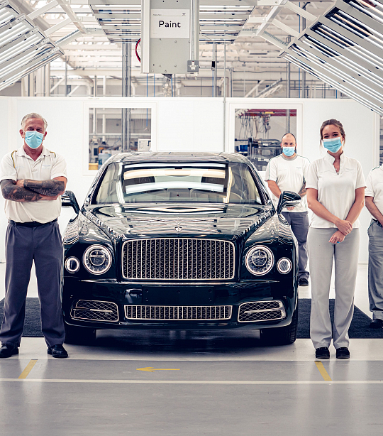 Bentley завершает производство Mulsanne