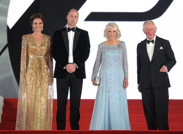 Как прошла премьера фильма «Не время умирать», которую посетили Кейт Миддлтон, Билли Айлиш и другие звезды