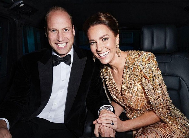 Принц Уильям и Кейт Миддлтон поздравили поклонников с наступающим Новым годом