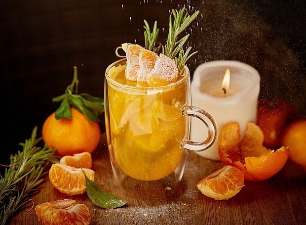 Мандариновый чай, гранатовый глинтвейн, какао с маршмеллоу: 5 рецептов горячих зимних напитков