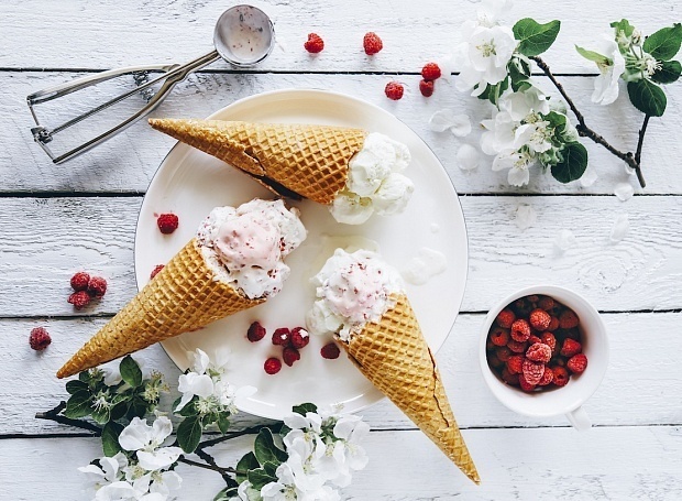 Лаванда, томаты, матча: рецепты вкусного и полезного мороженого