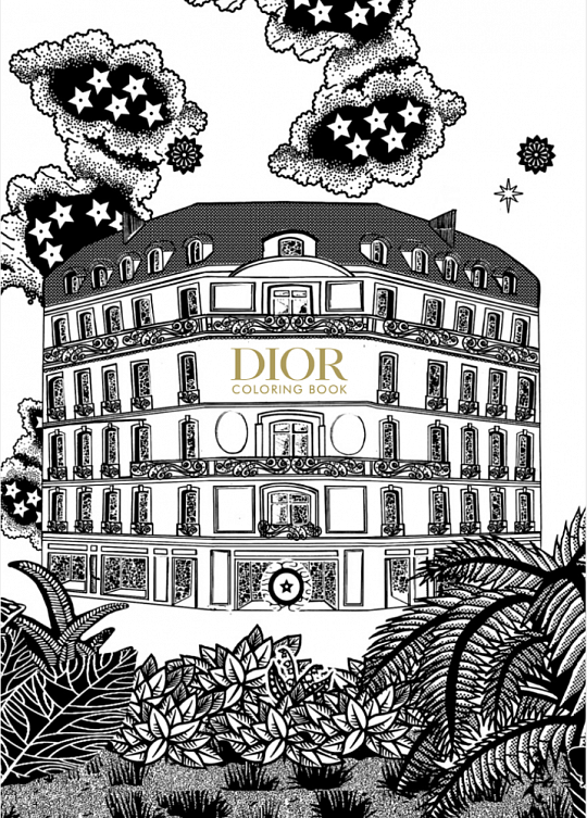 Christian Dior Coloring Book