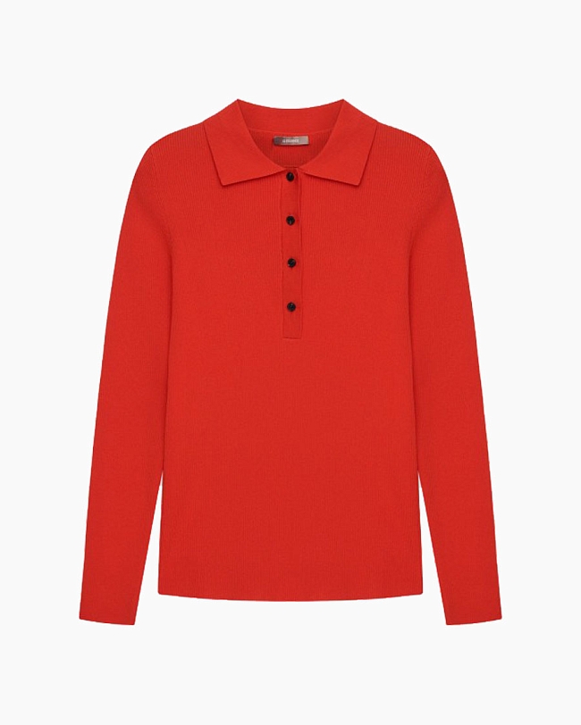 Трикотажное поло 12Storeez, 8980 рублей, 12storeez.com фото № 10