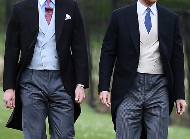 Принцы Уильям и Гарри носят разные фамилии