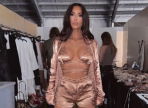 Стало известно, что Ким Кардашьян думает о новой девушке Канье Уэста