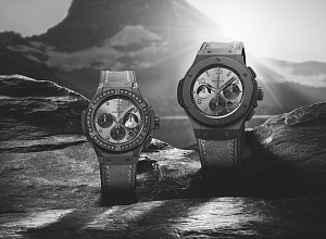 Hublot посвятили две модели часов Big Bang All Black вершине Маттерхорн