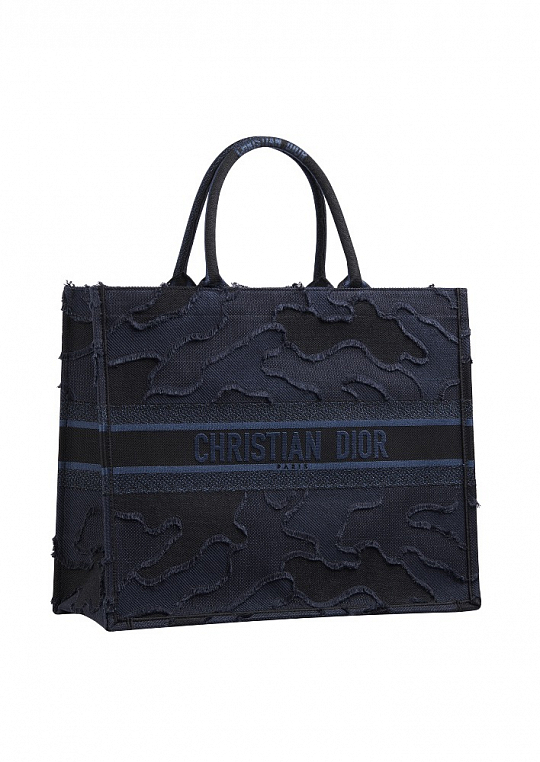 Dior Book Tote с новым принтом 'camouflage'