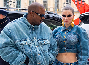 Влюбленные Канье Уэст и Джулия Фокс были замечены в Париже в образах из денима, которые захочет повторить каждая пара