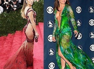 Самые сексуальные платья Дженнифер Лопес