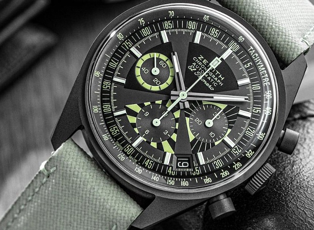 Zenith переосмыслили винтажную модель часов Chronomaster Revival «Poker Chip»