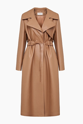 Тренч из экокожи Osome 3 Some Simone, osome2some.com фото № 18