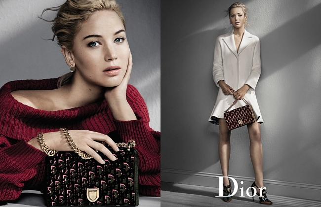 Дженнифер Лоуренс в кампании Dior осень-зима 2016/17 фото № 16