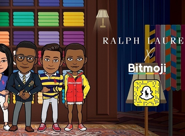 Ralph Lauren выпустили виртуальную коллекцию одежды для аватаров в Snapchat