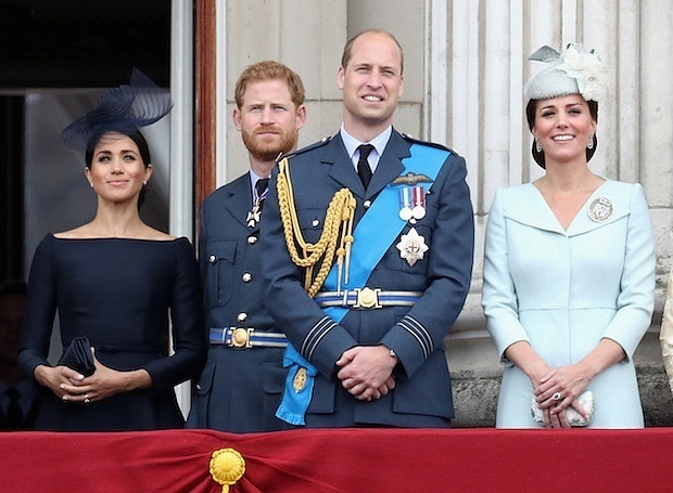 Принц Гарри поссорился с принцем Уильямом из-за Меган Маркл